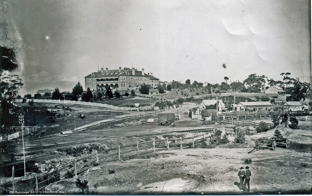 Katoomba Station and the Carrington Hotel | by Blue Mountains Local Studies